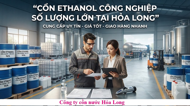 Cồn Ethanol Công Nghiệp Số Lượng Lớn – Giải Pháp Cung Ứng Ổn Định Cho Doanh Nghiệp